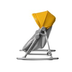 Детское кресло-качалка KinderKraft 5 in 1 Unimo, желтый цена и информация | Шезлонги и качели | pigu.lt