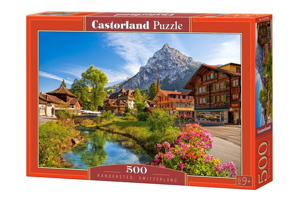 Dėlionė Puzzle Castorland Kandersteg, Switzerland, 500 d. цена и информация | Dėlionės (puzzle) | pigu.lt