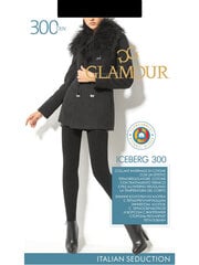 Колготки для женщин Glamour Iceberg 300 DEN, черныe цена и информация | Колготки | pigu.lt