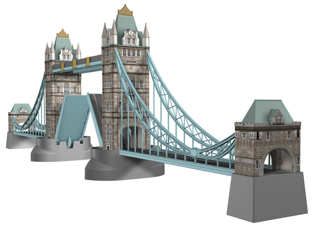 "Ravensburger" Londono bokšto tilto 3D dėlionės, 216 detalių.., kaina ir informacija | Dėlionės (puzzle) | pigu.lt