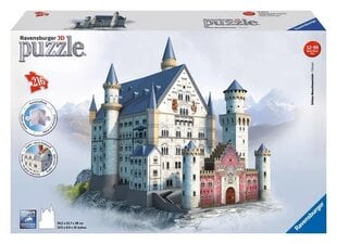 Dėlionė Neuschwanstein pilis Ravensburger, 216 det. kaina ir informacija | Dėlionės (puzzle) | pigu.lt