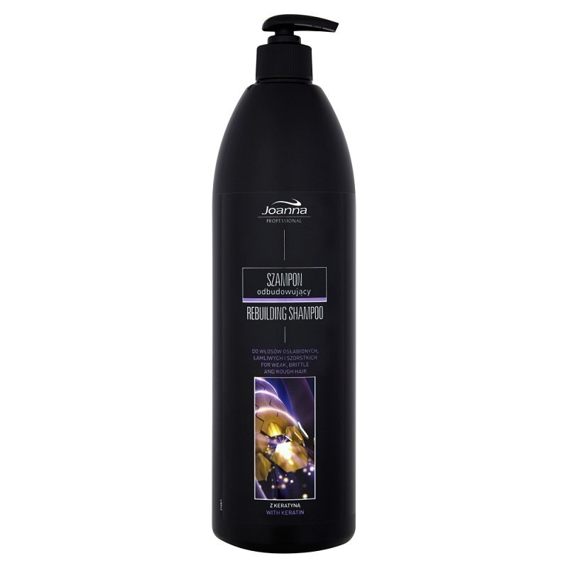Plaukų šampūnas su keratina Joanna Professional 1000 ml kaina ir informacija | Šampūnai | pigu.lt