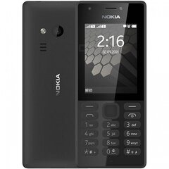 Nokia 216 Black kaina ir informacija | Mobilieji telefonai | pigu.lt