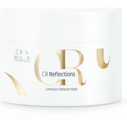 Žvilgesio suteikianti plaukų kaukė Wella Professionals Oil Reflections Luminous Reboost, 150 ml kaina ir informacija | Priemonės plaukų stiprinimui | pigu.lt