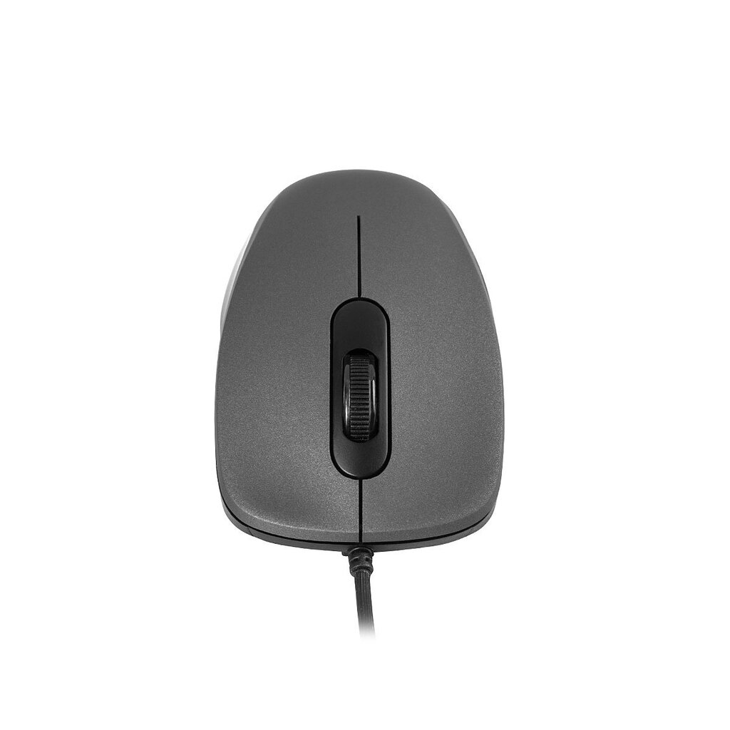 Laidinė optinė pelė Modecom MC-M10S, juodai pilka kaina ir informacija | Pelės | pigu.lt