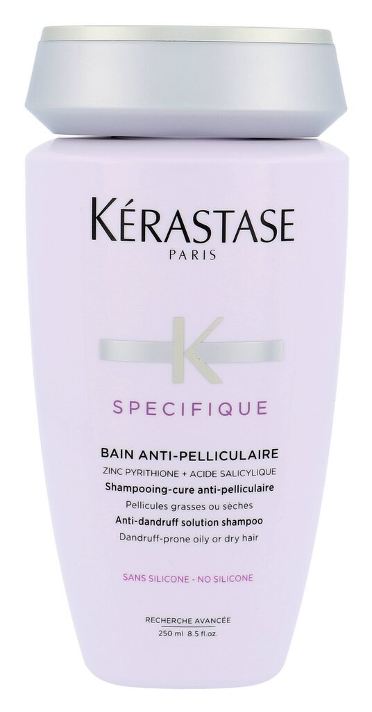 Šampūnas nuo pleiskanų Kerastase Specifique Bain Anti-Pelliculaire 250 ml цена и информация | Šampūnai | pigu.lt