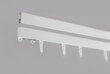 Sukomplektuotas aliuminio karnizas „A-PROFILIS“ baltos sp., 150 cm. цена и информация | Karnizai | pigu.lt