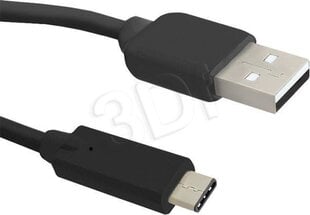 Qoltec Cable USB 3.1 typC Male / USB 2.0 A Male | 1,2m цена и информация | Кабели и провода | pigu.lt