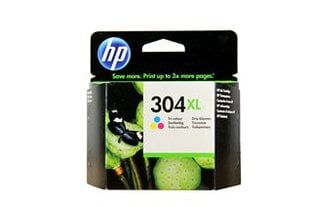 Трёхцветный струйный картридж HP 304 XL (N9K07AE) цена и информация | Картриджи для струйных принтеров | pigu.lt