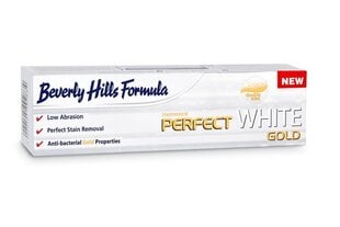 Отбеливающая зубная паста Beverly Hills Perfect White Gold 100 мл цена и информация | Зубные щетки, пасты | pigu.lt