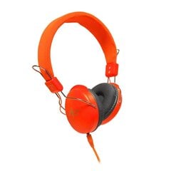 ART Multimedia Headphones STEREO with microphone AP-60MA orange цена и информация | Наушники | pigu.lt