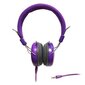 ART Multimedia Headphones STEREO with microphone AP-60MC purple kaina ir informacija | Ausinės | pigu.lt