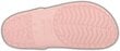 Crocs™ moteriškos basutės Crocband, rožiniai цена и информация | Šlepetės moterims | pigu.lt