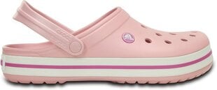 Crocs™ moteriškos basutės Crocband, rožiniai kaina ir informacija | Crocs™ Apranga, avalynė, aksesuarai | pigu.lt