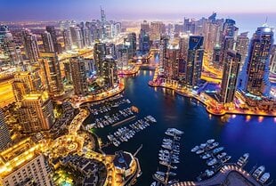 Dėlionė Castorland Puzzle Dubai At Night, 1000 d. kaina ir informacija | Dėlionės (puzzle) | pigu.lt