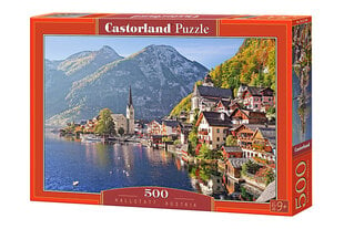 Dėlionė Puzzle Castorland Hallstatt, Austria, 500 det. kaina ir informacija | Dėlionės (puzzle) | pigu.lt