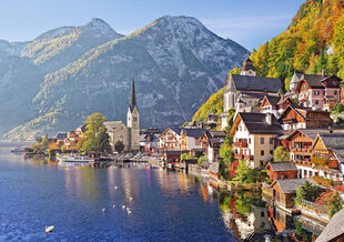 Пазл Castorland Hallstatt, Austria, 500 дет. цена и информация | Пазлы | pigu.lt