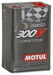 Motul 300V Competition variklinė alyva, 15W50, 103920, 5 l kaina ir informacija | Variklinės alyvos | pigu.lt