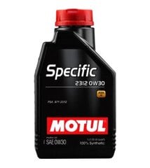 Alyva Motul Specific 2312, 106413, 0W30, 1 l kaina ir informacija | Variklinės alyvos | pigu.lt