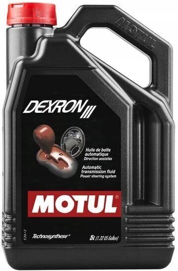 Alyva Motul DEXRON III 5ltr (106468) kaina ir informacija | Kitos alyvos | pigu.lt