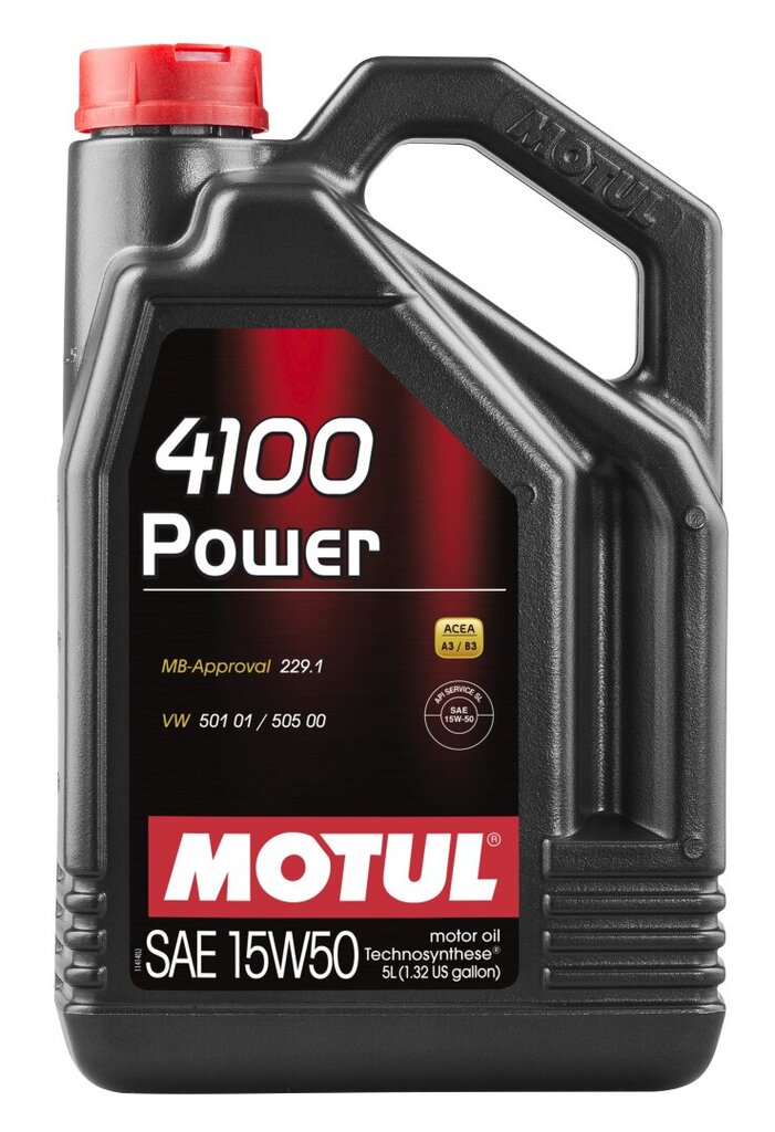 Motul 4100 Power 15W50 variklinė alyva, (100273), 5 l kaina ir informacija | Variklinės alyvos | pigu.lt