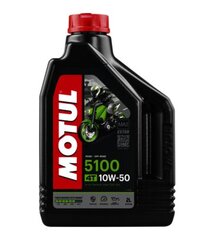 Keturtaktė tepalinė alyva Motul 5100, 10W50, 2 l цена и информация | Motul Автотовары | pigu.lt