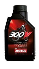 Sintetinė 4-taktų motociklų alyva lenktynėms Motul, 300V, 4T 5W40, 1 l цена и информация | Другие масла | pigu.lt