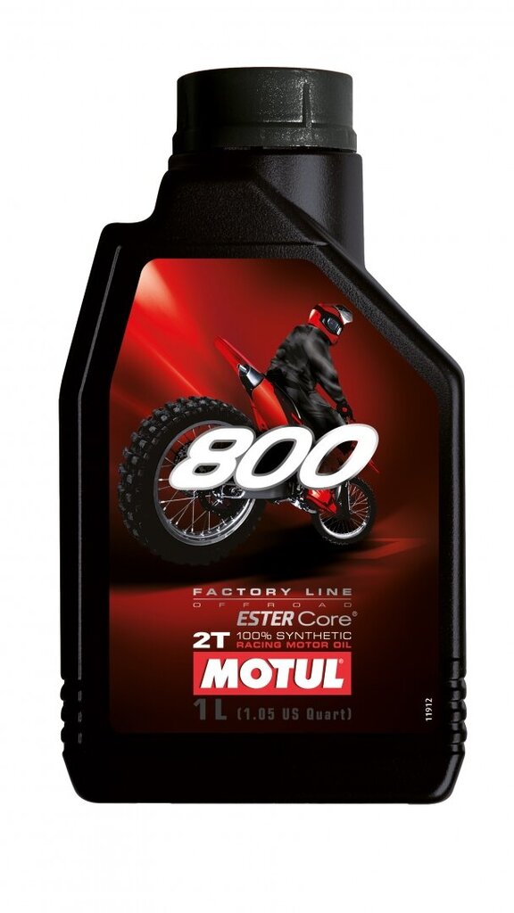 100% sintetinė 2-taktų motociklų alyva lenktynėms Motul 800, 1 l kaina ir informacija | Kitos alyvos | pigu.lt