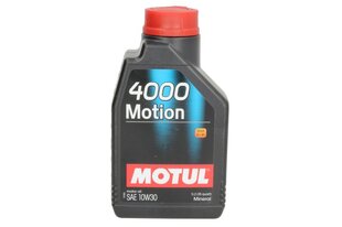 Variklio alyva Motul 4000 MOTION 10W30, 1L kaina ir informacija | Variklinės alyvos | pigu.lt