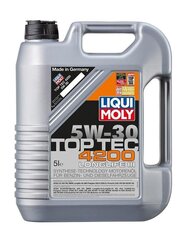 Моторное масло Liqui Moly Top Tec 4200 5W-30, 5 л. цена и информация | Liqui-Moly Автомобильные смазки | pigu.lt