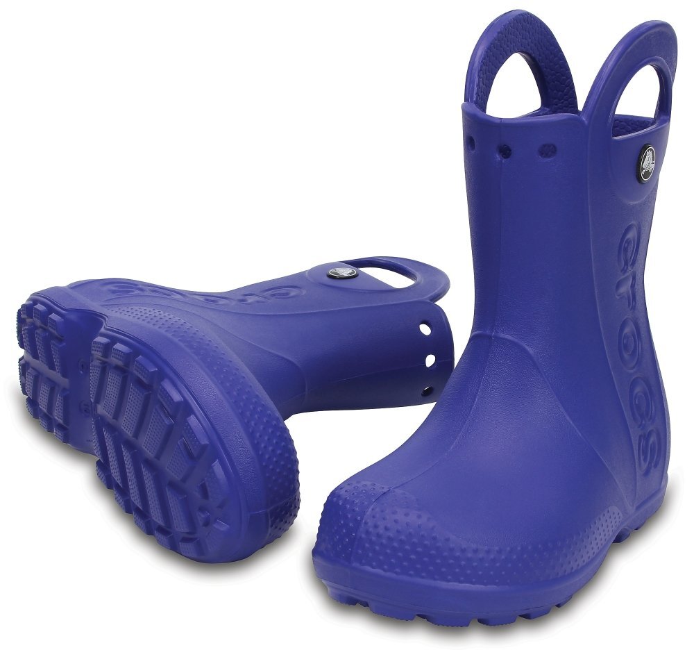 Crocs™ guminiai batai vaikams Handle It Rain Boots, Cerulean Blue цена и информация | Guminiai batai vaikams | pigu.lt