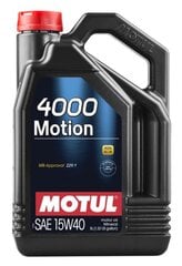 Variklio alyva Motul 4000 MOTION 15W40, 4L kaina ir informacija | Variklinės alyvos | pigu.lt