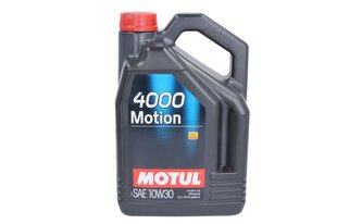 Variklio alyva Motul 4000 MOTION 10W30, 5L kaina ir informacija | Variklinės alyvos | pigu.lt