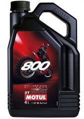 100% sintetinė 2-taktų motociklų alyva lenktynėms Motul 800, 4 l цена и информация | Другие масла | pigu.lt