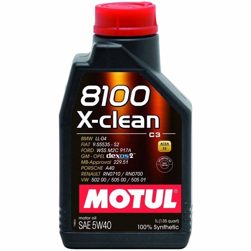 Alyva Motul 8100 X-Clean C3, 5W40, 1L kaina ir informacija | Variklinės alyvos | pigu.lt