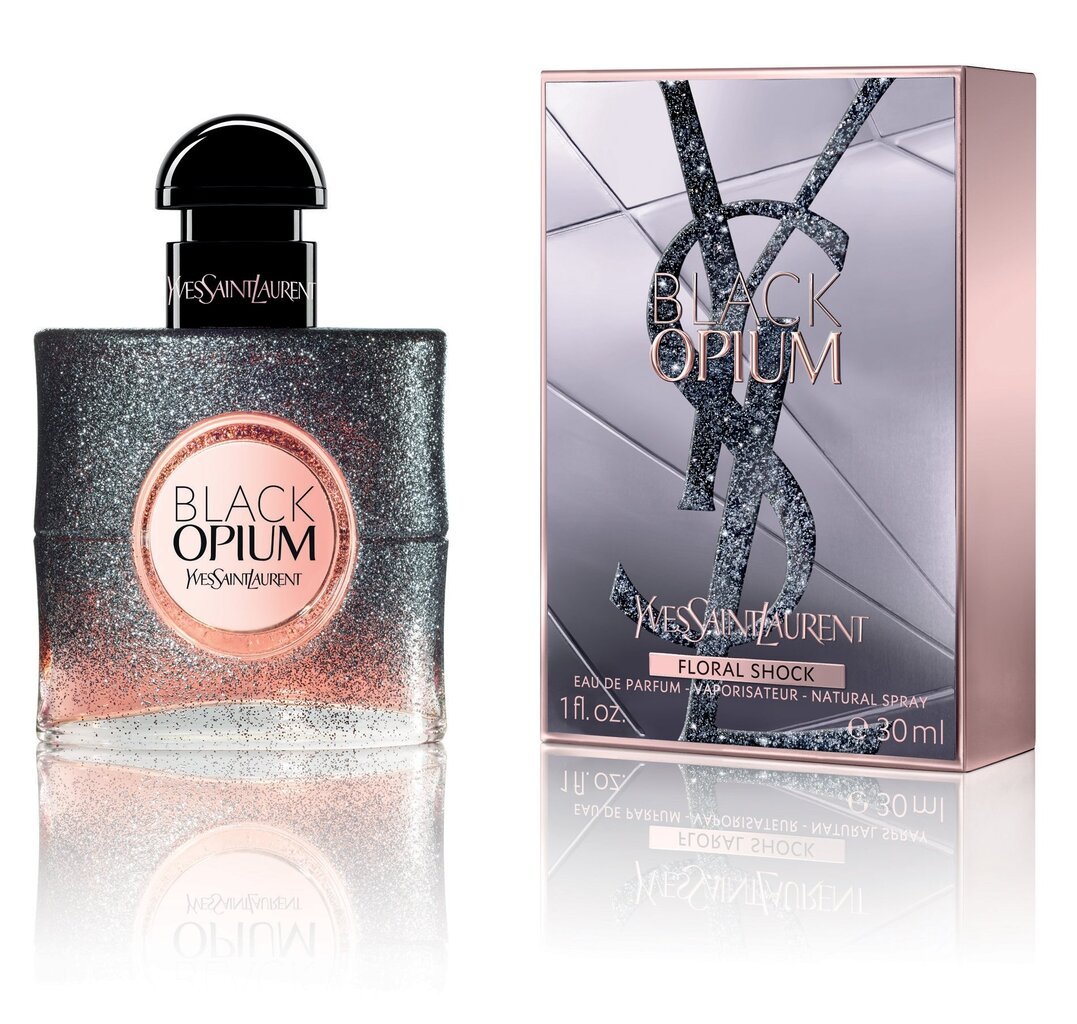 Kvapusis vanduo Yves Saint Laurent Black Opium Floral Shock EDP moterims 30 ml kaina ir informacija | Kvepalai moterims | pigu.lt