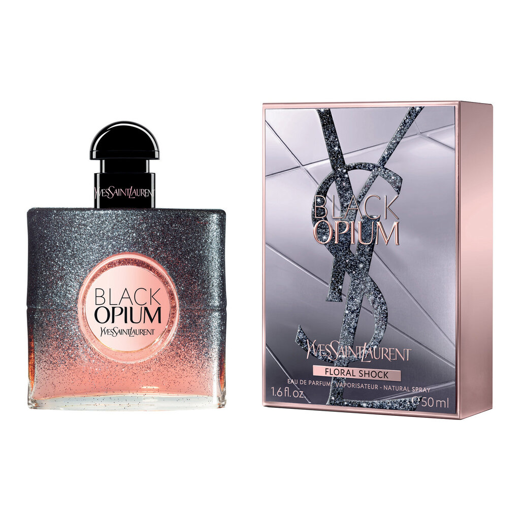 Kvapusis vanduo Yves Saint Laurent Black Opium Floral Shock EDP moterims 50 ml kaina ir informacija | Kvepalai moterims | pigu.lt