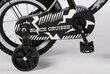Vaikiškas dviratis Yipeeh Black Cruiser, 12", juodas kaina ir informacija | Dviračiai | pigu.lt