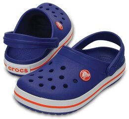 Детская повседневная обувь Crocs™ Kids' Crocband Clog, синяя цена и информация | Детские резиновые сабо | pigu.lt