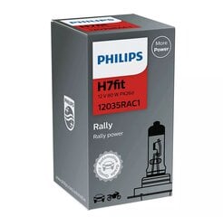 Philips H7 Rally только для использования на бездорожье цена и информация | Автомобильные лампочки | pigu.lt