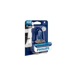 Автомобильная лампа PHILIPS H4 24 В 75 / 70 Вт Master Duty Blue Vision в блистерной упаковке цена и информация | Philips Электрооборудование | pigu.lt