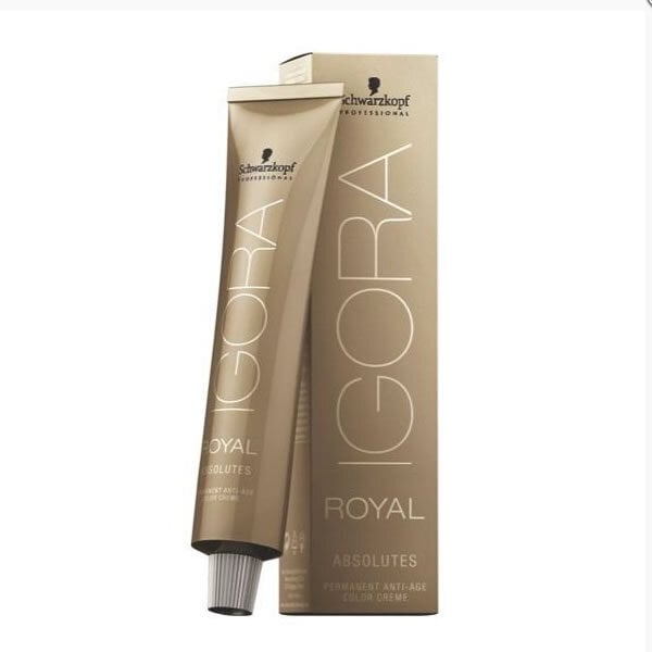 Plaukų dažai Schwarzkopf Professional Igora Royal Absolutes 60 ml, 9-60 Extra Hellblond Schoko Natur kaina ir informacija | Plaukų dažai | pigu.lt