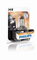 Автомобильная лампа PHILIPS H4 12V 60/55W VISION +30% в блистере цена и информация | Philips Автотовары | pigu.lt