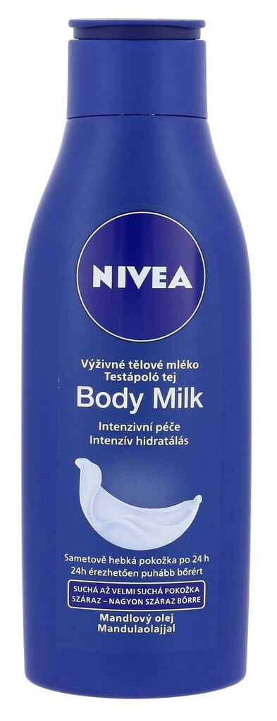 Maitinamasis kūno pienelis Nivea Body Milk Nourishing 250 ml цена и информация | Kūno kremai, losjonai | pigu.lt