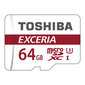 Atminties kortelė Toshiba - microSD 64GB M302 UHS-I U3 with Adapter kaina ir informacija | Atminties kortelės telefonams | pigu.lt