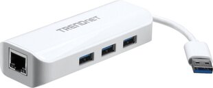 TRENDnet TU3-ETGH3 kaina ir informacija | Adapteriai, USB šakotuvai | pigu.lt