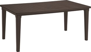 Садовый стол Futura, коричневый (визуальные дефекты)   цена и информация | Садовые столы, столики | pigu.lt