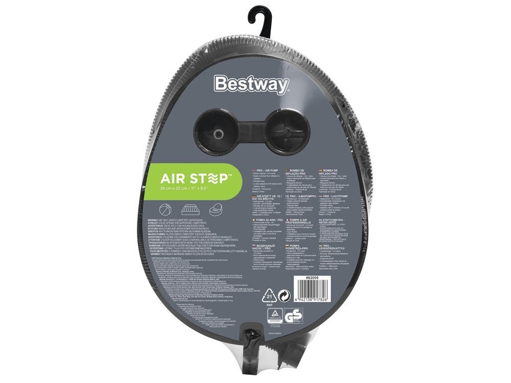 Kojinė pompa Bestway Air Step 11" Pro, 29x22 cm kaina ir informacija | Pripučiami čiužiniai ir baldai | pigu.lt