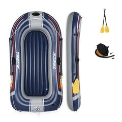 Pripučiama valtis Bestway Treck X1 Set, 228x121 cm, su pompa ir irklais kaina ir informacija | Bestway Valtys, baidarės ir jų priedai | pigu.lt