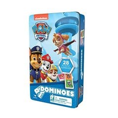 Domino игра Cardinal Games Paw Patrol металлической коробке, 6033087 цена и информация | Настольные игры, головоломки | pigu.lt